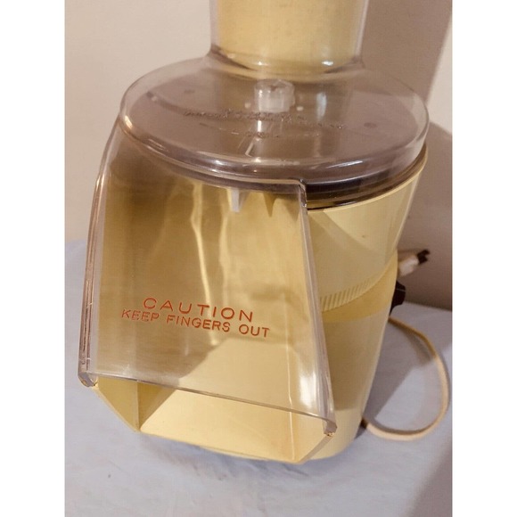 Sears Roebuck &Co Vintage Food Processor #341-57a 1 Speed 1 Blade - Picture 4 of 7